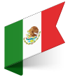Icon of Mexican flag.